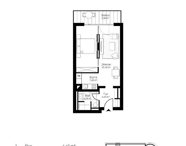 Lägenhet White Pearl 1.10 Timmendorfer Strand